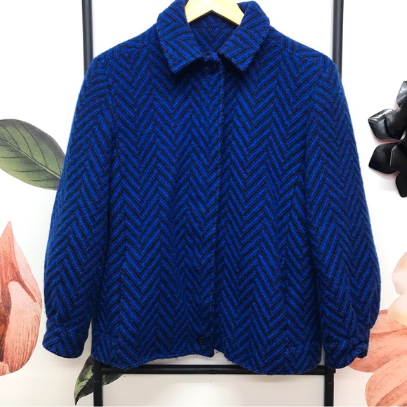 PENDLETON Vintage 70s WomensWool Coat 💙 - Picture 2 of 16